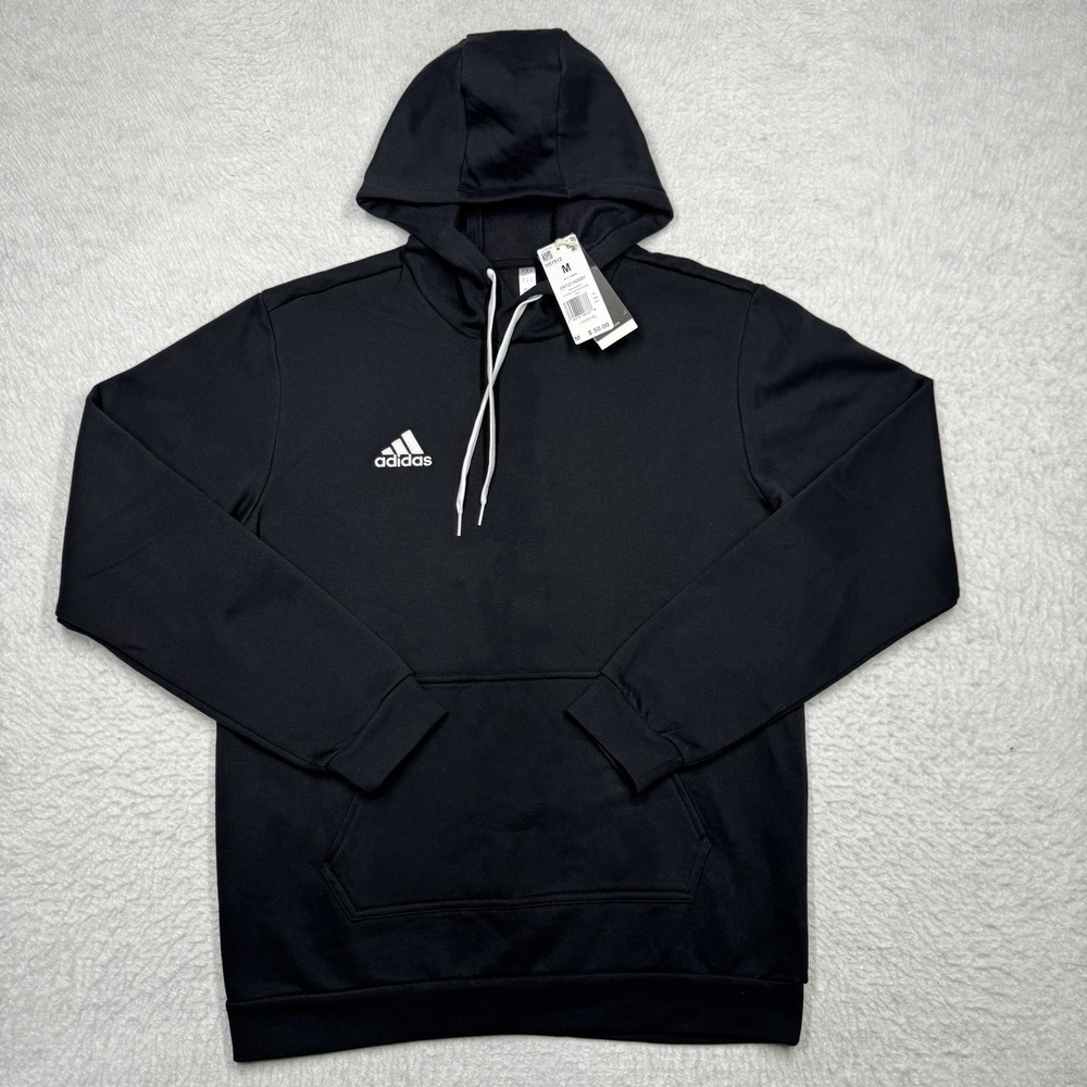 NWT Adidas Entrada 22 Hoodie Sweater Black Soccer‎ Men's Size M